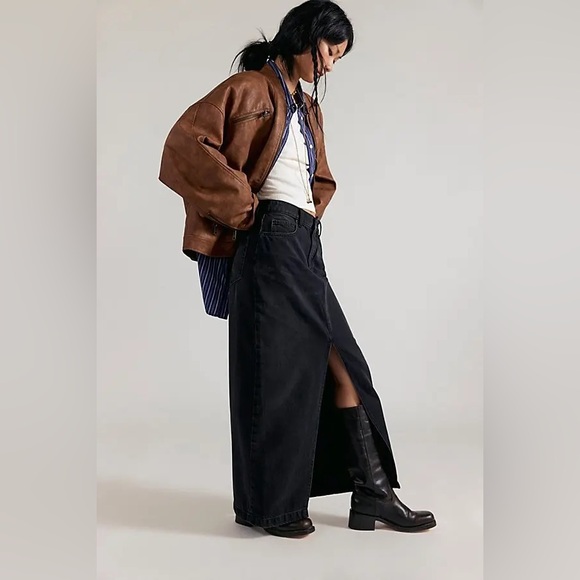 We The Free Dresses & Skirts - NWT We The Free Women's Nothing Better Denim Maxi Skirt
